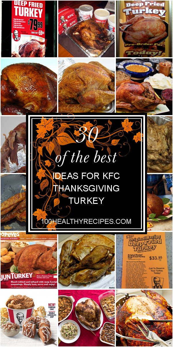 kfc turkey thanksgiving price Best Diet and Healthy Recipes Ever